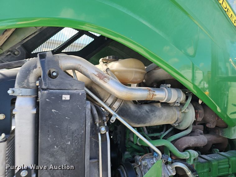 image for item DP0820 2014 John Deere 6105D MFWD tractor