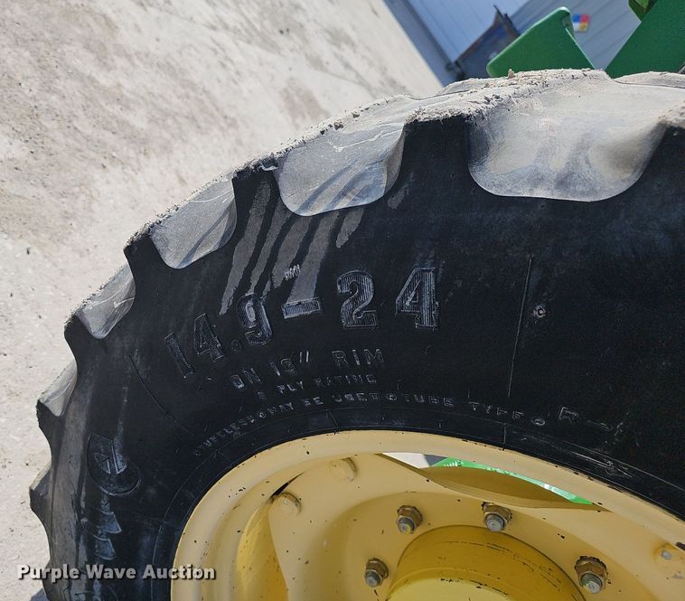 image for item DP0820 2014 John Deere 6105D MFWD tractor