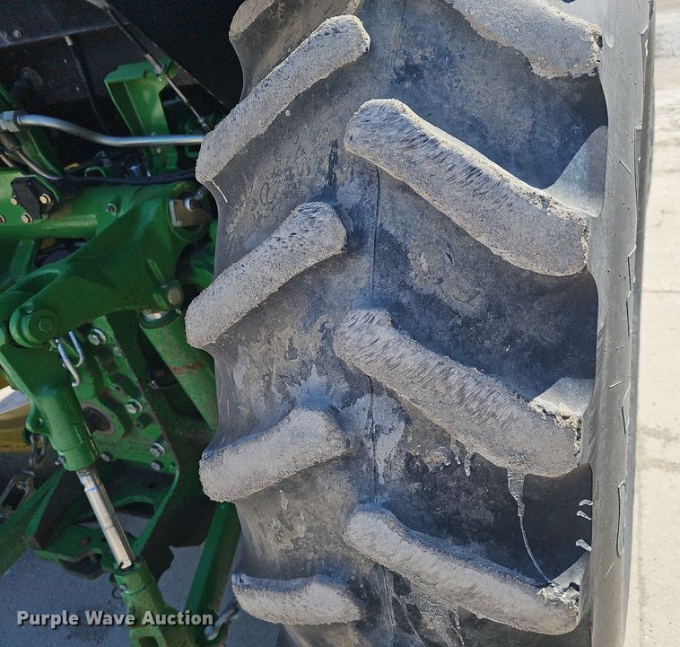 image for item DP0820 2014 John Deere 6105D MFWD tractor