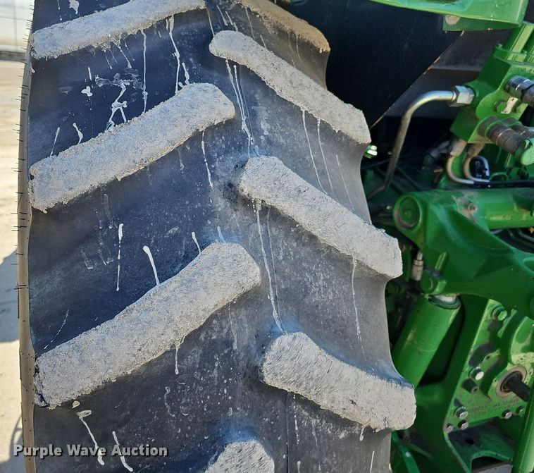 image for item DP0820 2014 John Deere 6105D MFWD tractor