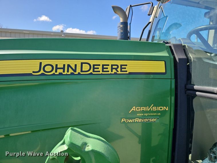 image for item DP0820 2014 John Deere 6105D MFWD tractor