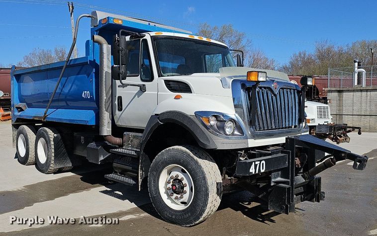 image for item DP0821 2010 International WorkStar 7600 dump truck