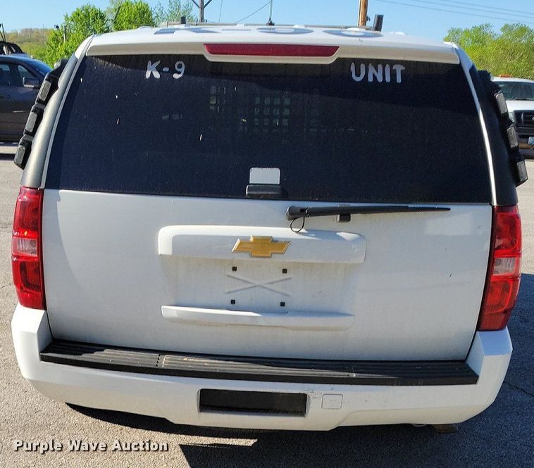 image for item DP1350 2012 Chevrolet Tahoe Police SUV