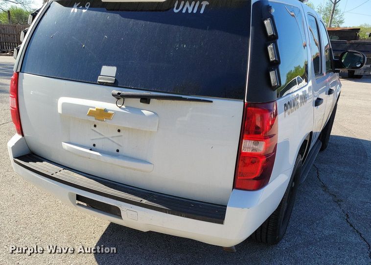 image for item DP1350 2012 Chevrolet Tahoe Police SUV