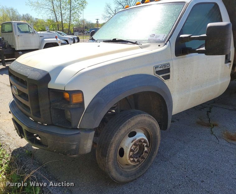 image for item DP1356 2008 Ford F450 Super Duty XL dump truck