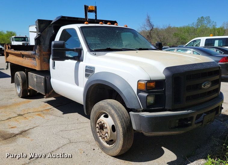 image for item DP1356 2008 Ford F450 Super Duty XL dump truck