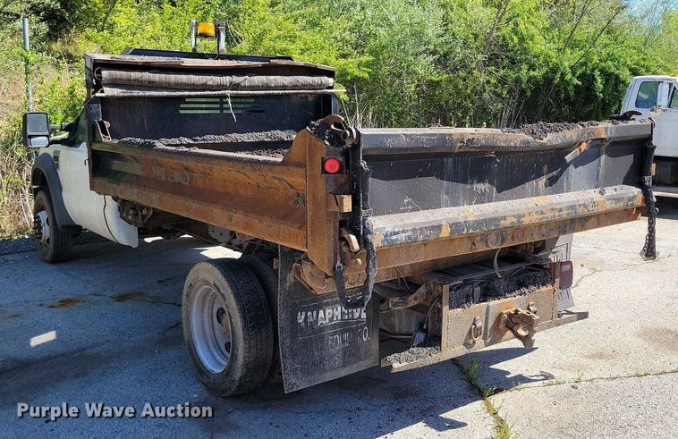 image for item DP1356 2008 Ford F450 Super Duty XL dump truck