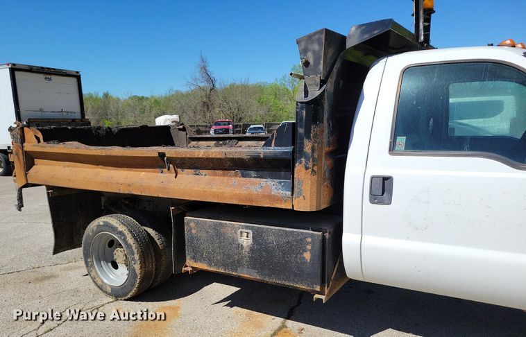 image for item DP1356 2008 Ford F450 Super Duty XL dump truck