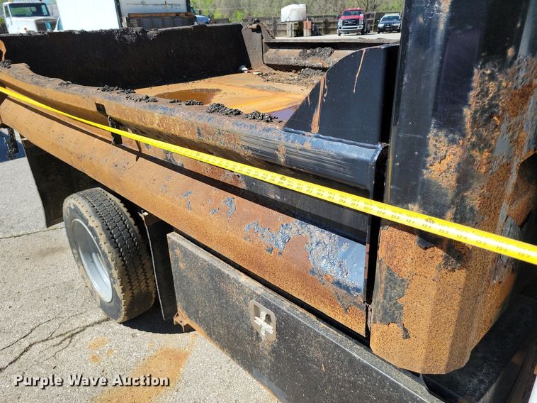 image for item DP1356 2008 Ford F450 Super Duty XL dump truck