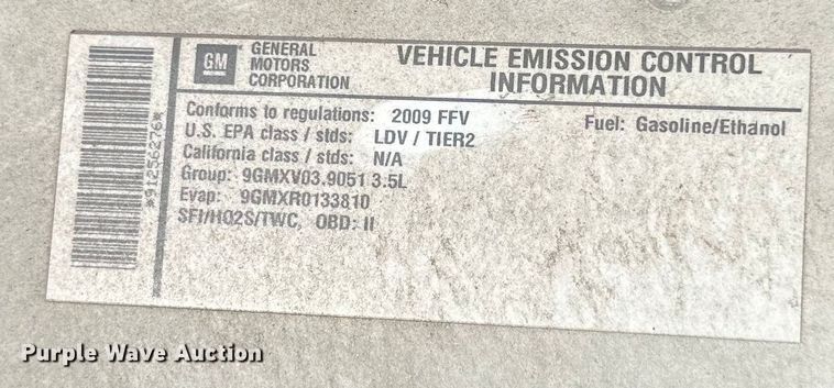 image for item DP1376 2009 Chevrolet Impala LS 