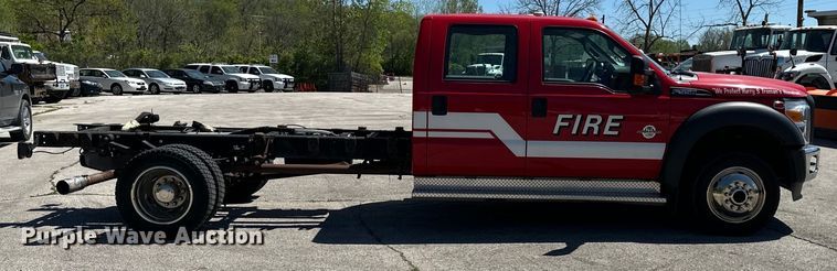 image for item DP1377 2013 Ford F550 Super Duty Crew Cab truck cab and chassis