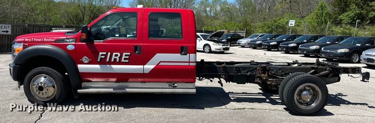 image for item DP1377 2013 Ford F550 Super Duty Crew Cab truck cab and chassis