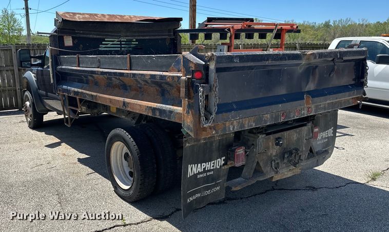 image for item DP1379 2009 Ford F450 Super Duty XL dump truck