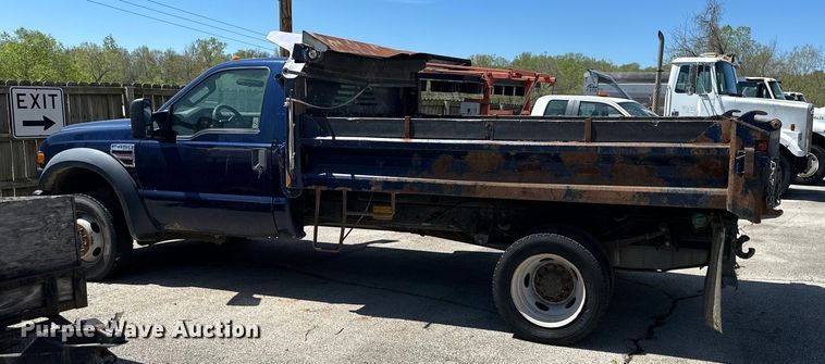 image for item DP1379 2009 Ford F450 Super Duty XL dump truck