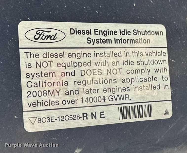 image for item DP1379 2009 Ford F450 Super Duty XL dump truck