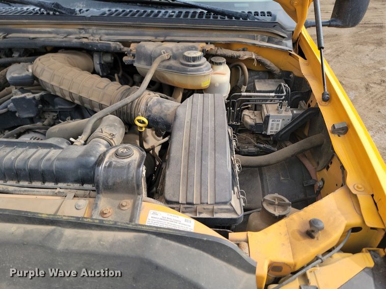 image for item DP3521 2007 Ford  F550 Super Duty XL flatbed truck