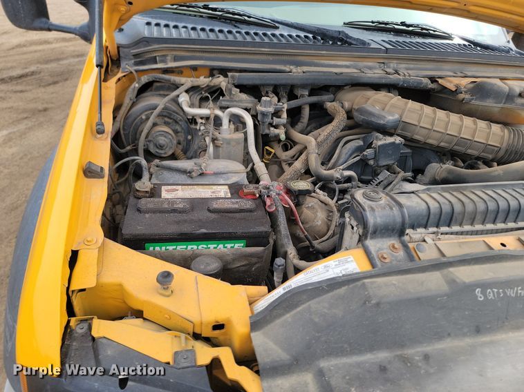 image for item DP3521 2007 Ford  F550 Super Duty XL flatbed truck