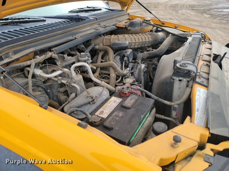 image for item DP3521 2007 Ford  F550 Super Duty XL flatbed truck