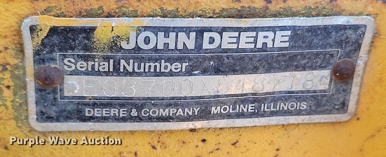 image for item DP3542 1972 John Deere 1020 tractor