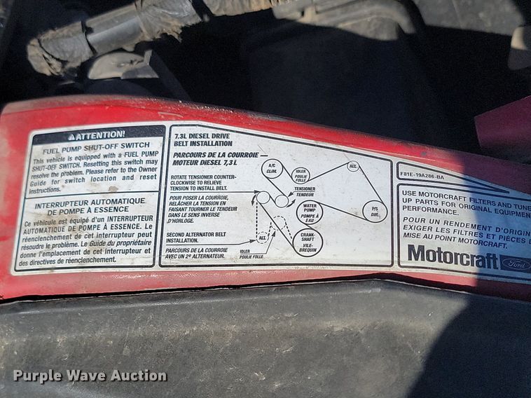 image for item DP5669 2002 Ford F550 Super Duty XL bucket truck