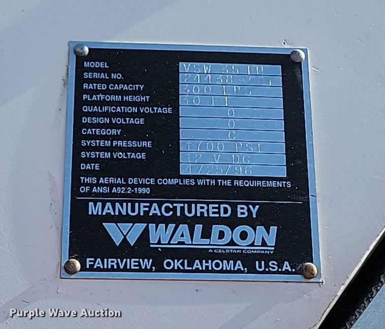 image for item DP5669 2002 Ford F550 Super Duty XL bucket truck