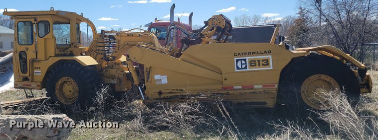 image for item DP5681 1976 Caterpillar 613 elevating scraper