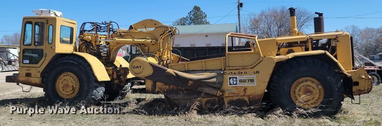 image for item DP5686 1974 Caterpillar  627B conventional scraper 