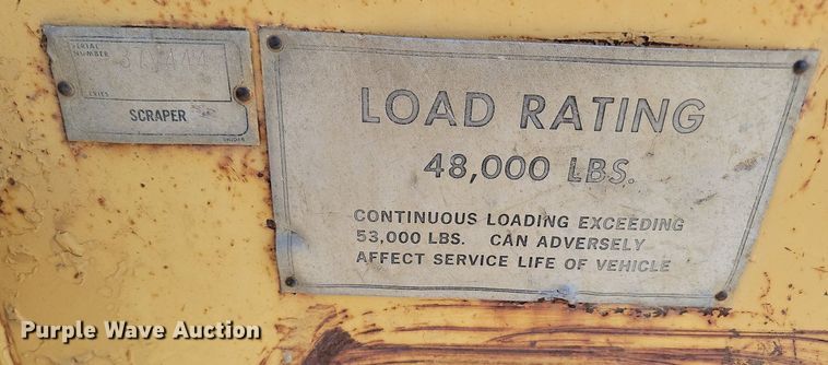 image for item DP5686 1974 Caterpillar  627B conventional scraper 