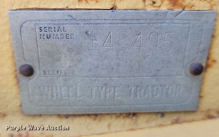 image for item DP5686 1974 Caterpillar  627B conventional scraper 