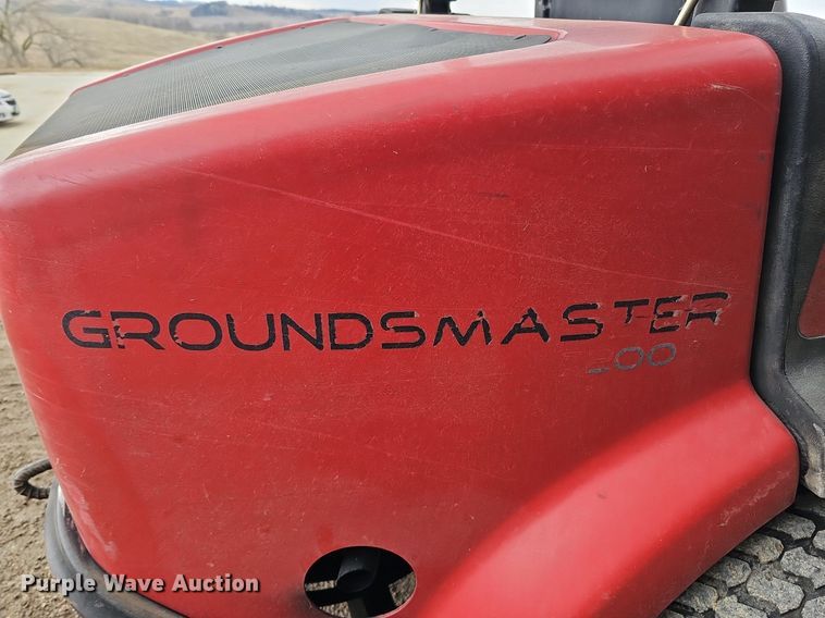 image for item DQ8672 Toro Groundsmaster 7200 ZTR lawn mower