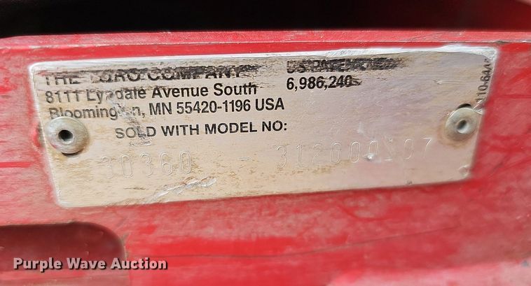 image for item DQ8672 Toro Groundsmaster 7200 ZTR lawn mower