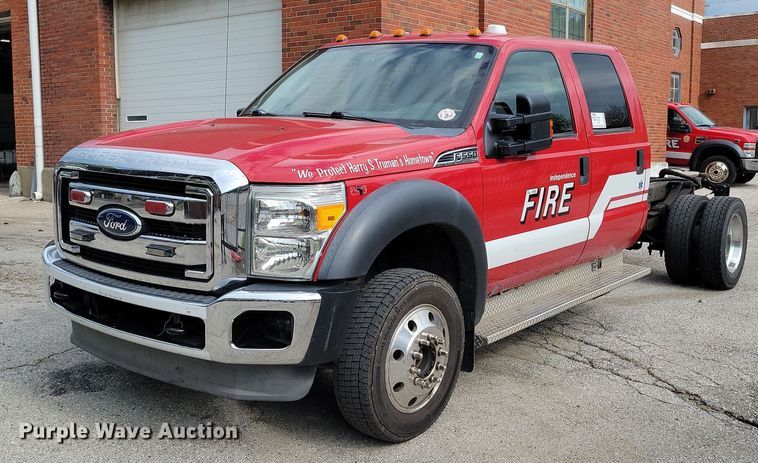 image for item DR8032 2012 Ford F550 Super Duty XLT Crew Cab truck cab and chassis