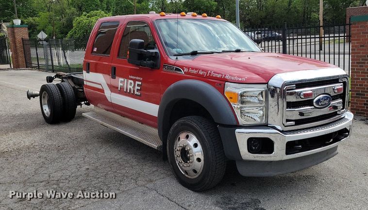 image for item DR8032 2012 Ford F550 Super Duty XLT Crew Cab truck cab and chassis