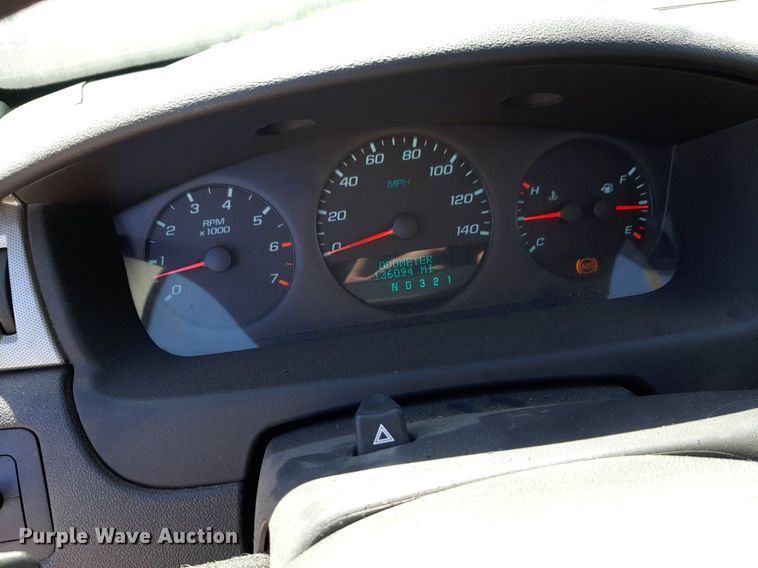 image for item DV9955 2009 Chevrolet Impala Police 