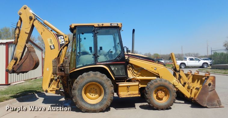 image for item DV9956 2001 Caterpillar 420D backhoe