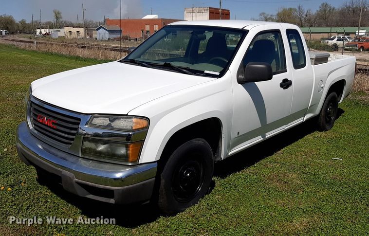 image for item DV9959 2007 GMC Canyon Ext. Cab pickup truck