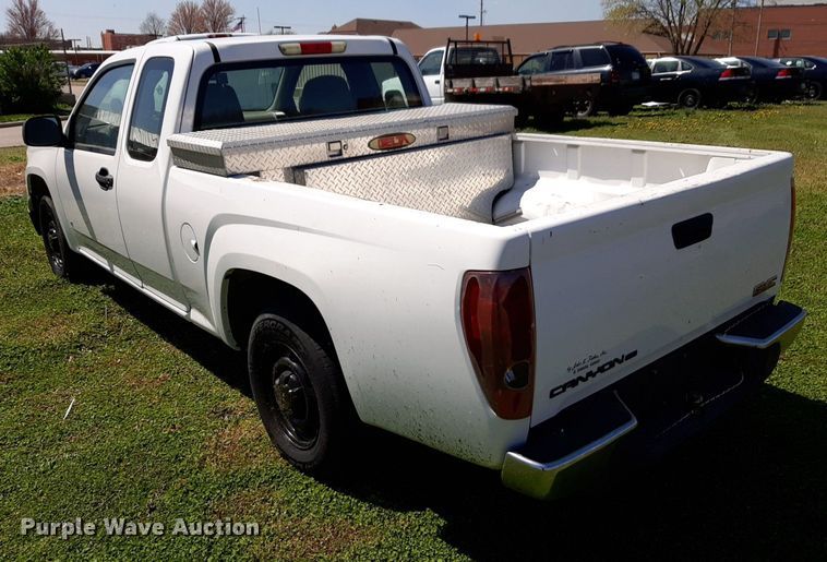 image for item DV9959 2007 GMC Canyon Ext. Cab pickup truck