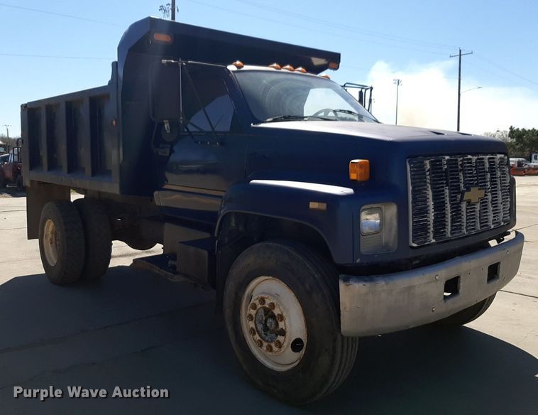 image for item DV9962 1992 Chevrolet Kodiak dump truck
