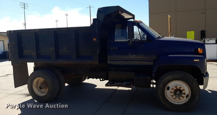 image for item DV9962 1992 Chevrolet Kodiak dump truck