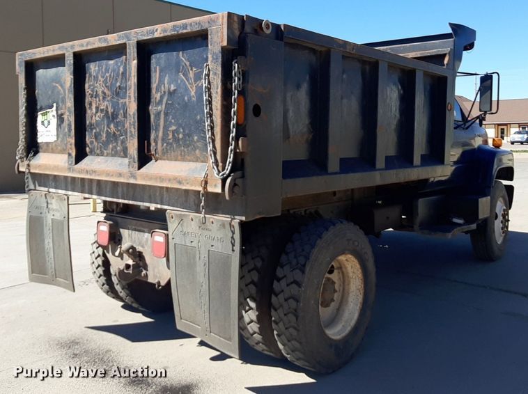 image for item DV9962 1992 Chevrolet Kodiak dump truck