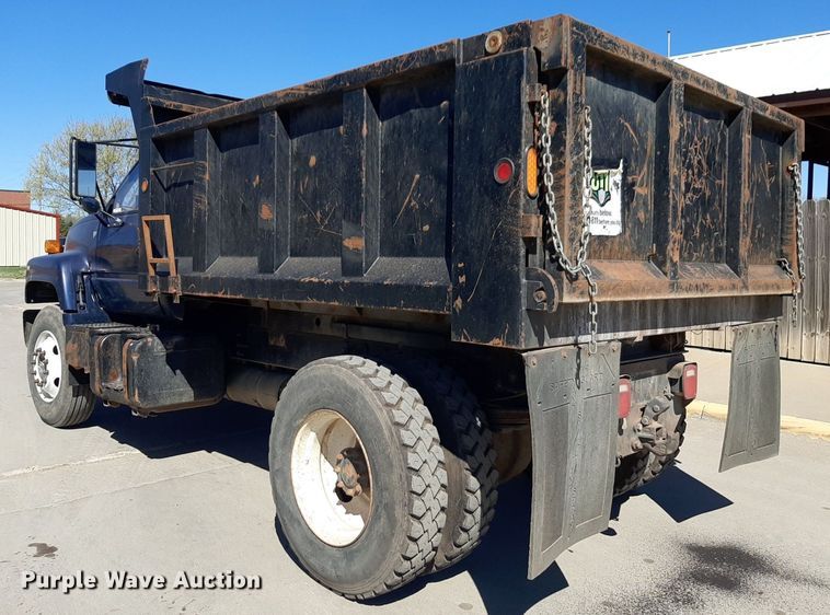 image for item DV9962 1992 Chevrolet Kodiak dump truck