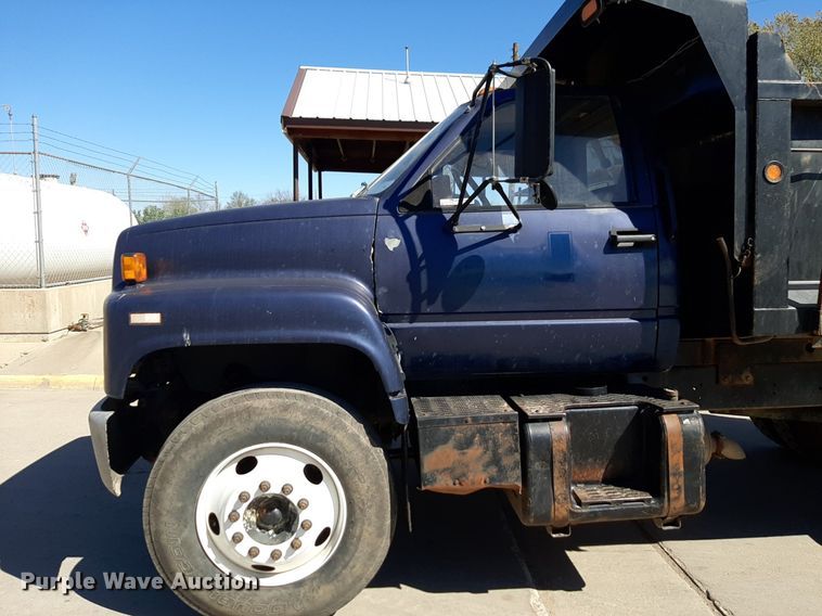 image for item DV9962 1992 Chevrolet Kodiak dump truck