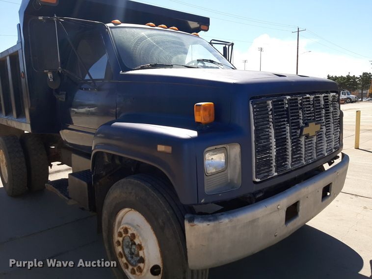 image for item DV9962 1992 Chevrolet Kodiak dump truck