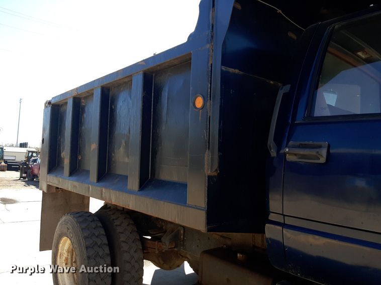 image for item DV9962 1992 Chevrolet Kodiak dump truck