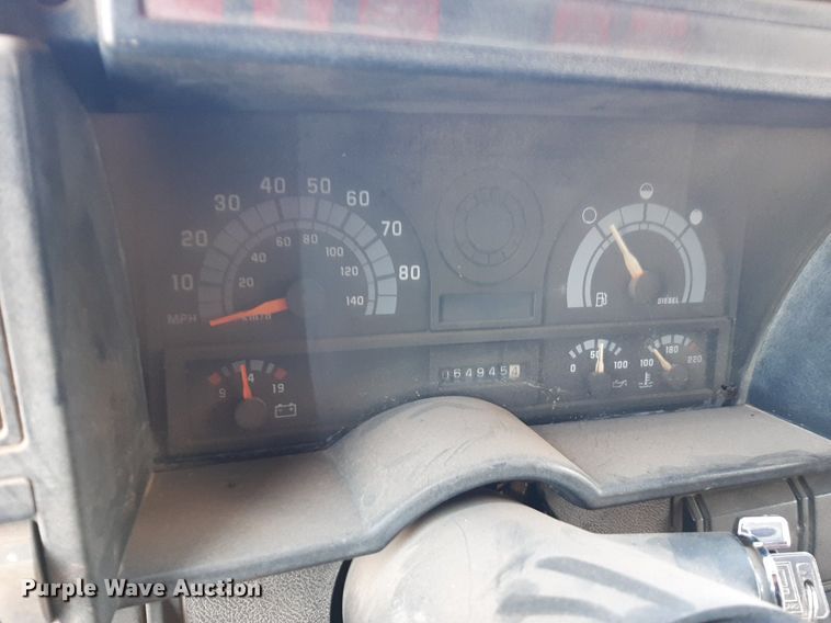 image for item DV9962 1992 Chevrolet Kodiak dump truck