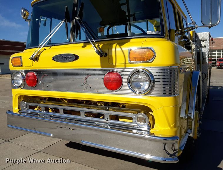 image for item DV9963 1981 Ford Pierce ladder fire truck