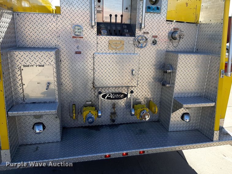 image for item DV9963 1981 Ford Pierce ladder fire truck