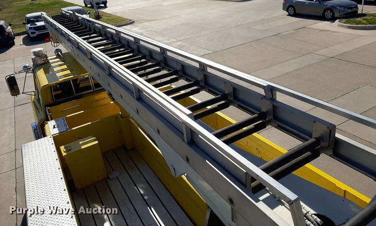 image for item DV9963 1981 Ford Pierce ladder fire truck