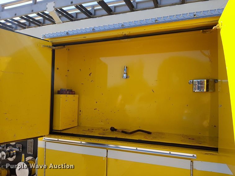 image for item DV9963 1981 Ford Pierce ladder fire truck