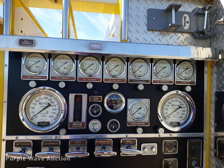 image for item DV9963 1981 Ford Pierce ladder fire truck